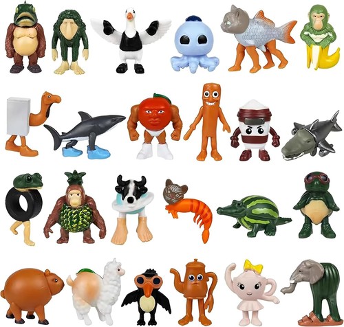 24pcs brainrot action figures - 24pcs,