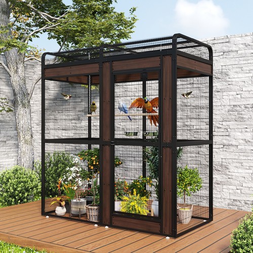 Large metal aviary - 68.7, in