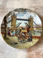 Davenport London Tower Bridge Knife Grinder Limited Edition Pottery Plate Eden