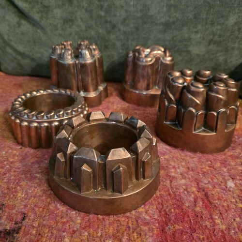 Copper jelly mold - copper,
