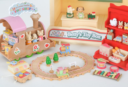 Sylvanian betty toy box shop - toy,