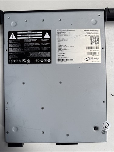 Powersoft mezzo 604 - mezzo,