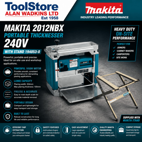 Makita planer thicknesser - makita,