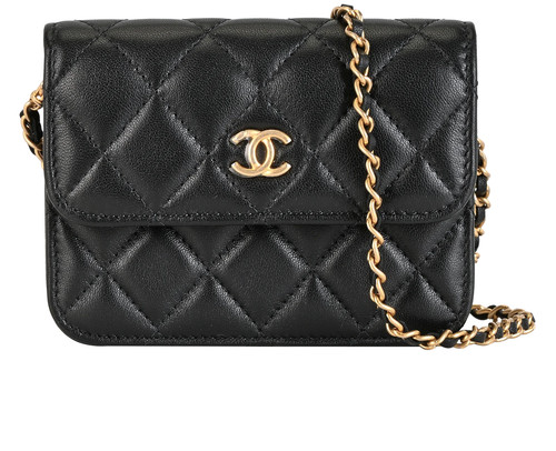 Chanel pearl crush mini wallet - chanel,