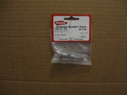 Crank shaft kyosho gx15 - gx15, #