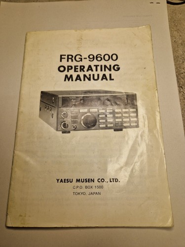 Yaesu frg 9600 vhf - frg,