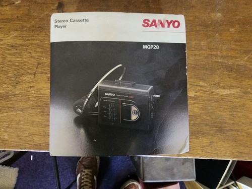 Vintage sanyo mgp28 portable - vintage,
