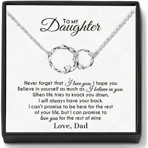 Daughter necklace gift - daughter,