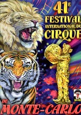 41st INTERNATIONAL CIRCUS FESTIVAL OF MONTE CARLO 2017 PROGRAMME.