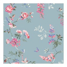 Cath Kidston Wallpaper Birds & Roses Summer Floral
