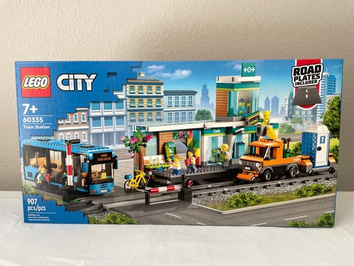 Lego city train station - lego, city: