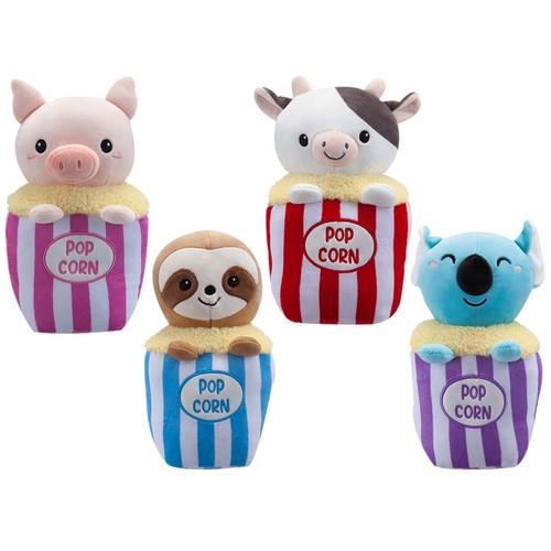 Popcorn cow koala - popcorn, sloth