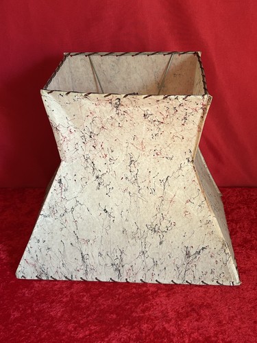 Vintage fiberglass lampshade - fiberglass,