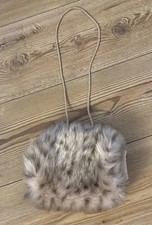 Vintage leopard print fur