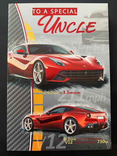 Uncle birthday card sports - birthday,