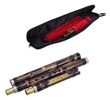 Professional Chinese Vertical Bamboo Flute Xiao  Music Instrument  3 Sections 