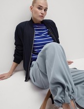 Marks & Spencer Womens Grey Cargo Women Trousers - M&S