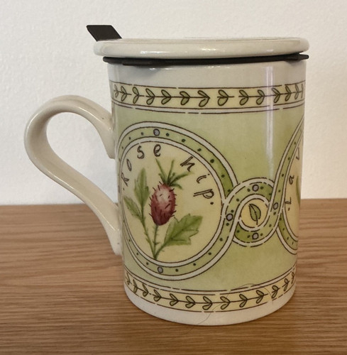 Arthur wood mug with coaster - wood,