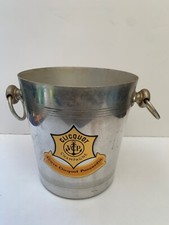 Vintage Veuve Clicquot Champagne Ice Bucket Aluminium. (B)