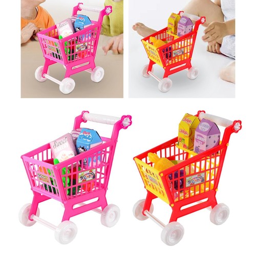 Kids shopping cart - kids, set