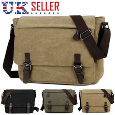 Men Canvas Leather Bag