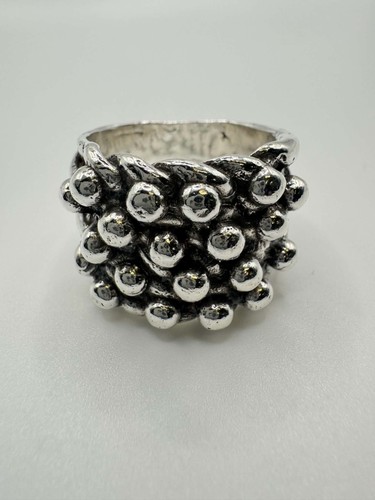 Silver chunky keepers ring - chunky,
