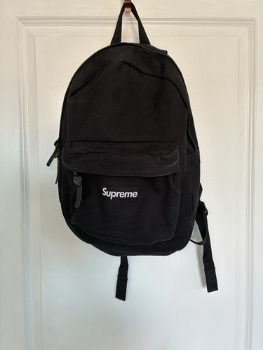 Supreme black rucksack - supreme,