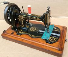 Fiddle base Singer 12k Antique Hand Crank Sewing Machine without case