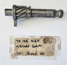 NEW OLD STOCK GENUINE YAMAHA YZ125/IT175 KICKSTART SHAFT 1977-1979 1W1-15660-00