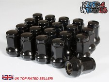 20x 1/2 UNF Wheel Nuts Fits Saab SONETT 1970 to 1974 with Aftermarket Alloys
