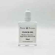 High Quality Priory Clock Oil with Precision Nozzle - 50ml - Free P&P