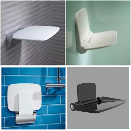 Wall mounted bathroom fold - fold, up