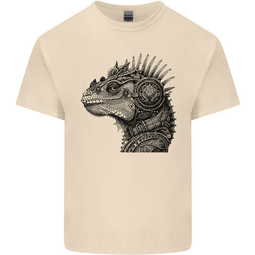 Steampunk iguana mens - steampunk, cotton