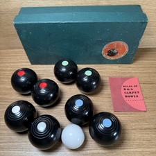 Vintage Carpet Bowls B&A Banda