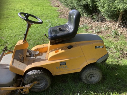 Stiga villa ride mower - stiga, on