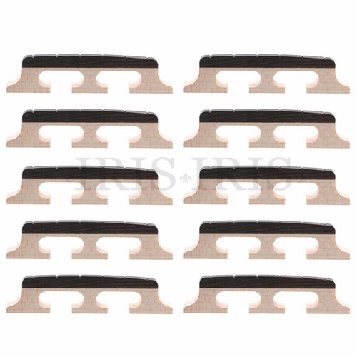 10pcs maple ebony bridge for - ebony, 6