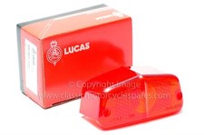 Lens, Lucas 564 Rear Lamp, LU57839, Genuine Lucas