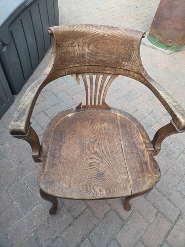 Antique victorian solid oak - victorian,