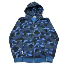 BAPE Camo Shark Hoodie A