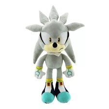 Supersonic SILVER SONIC the Hedgehog PLUSH - 13 inch UK Dolls, figurines