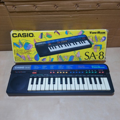Casio tone bank keyboard - sa-8,