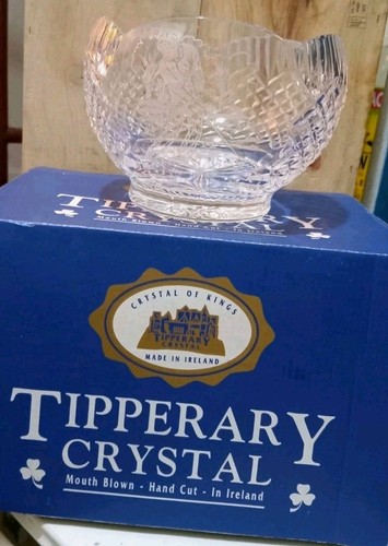 Tipperary crystal bowl mouth - crystal,