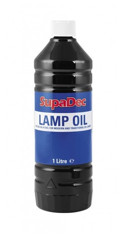 Supadec lamp oil - oil, lighting