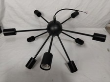 Sputnik Black 9 Bulb Indoor