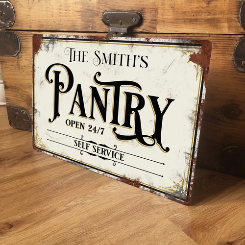 Personalised pantry sign - pantry,