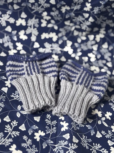 Women knitted boot cuffs - knitted,