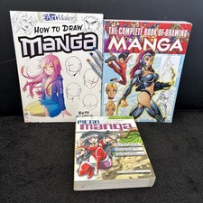 How To Draw Manga. 3 Books