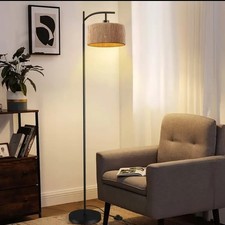Dimmable Rattan Floor Lamp
