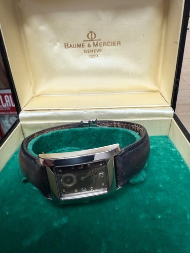 Baume mercier watch steel case - mercier, watch.steel