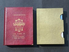 WADDINGTON'S - LEXICON CARD GAME - 1930'S - VGC & RARE IN THIS CONDITION